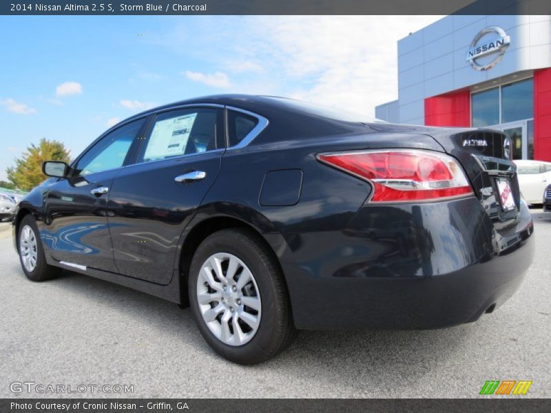 Storm Blue / Charcoal 2014 Nissan Altima 2.5 S