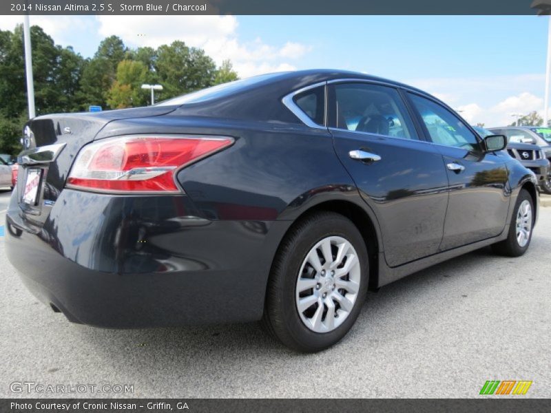 Storm Blue / Charcoal 2014 Nissan Altima 2.5 S