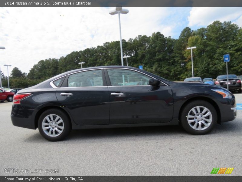 Storm Blue / Charcoal 2014 Nissan Altima 2.5 S
