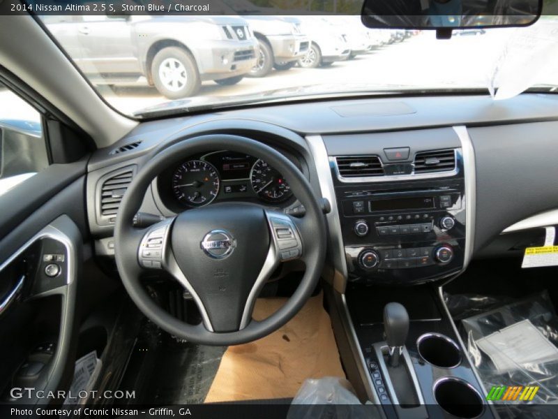 Storm Blue / Charcoal 2014 Nissan Altima 2.5 S