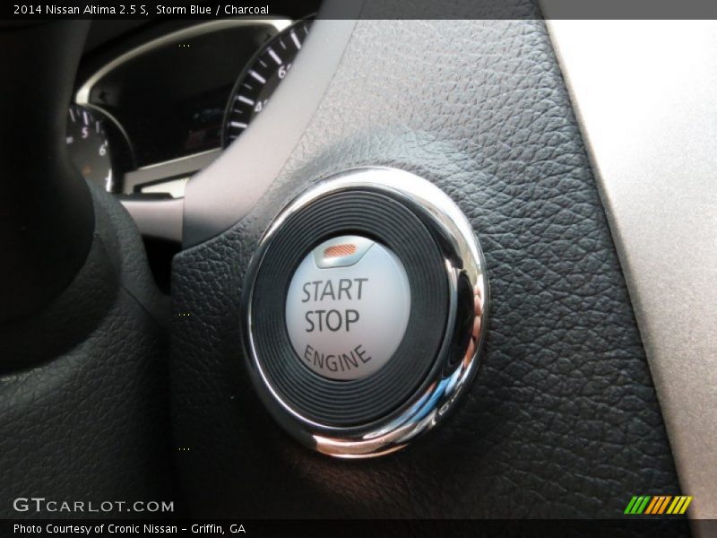 Storm Blue / Charcoal 2014 Nissan Altima 2.5 S