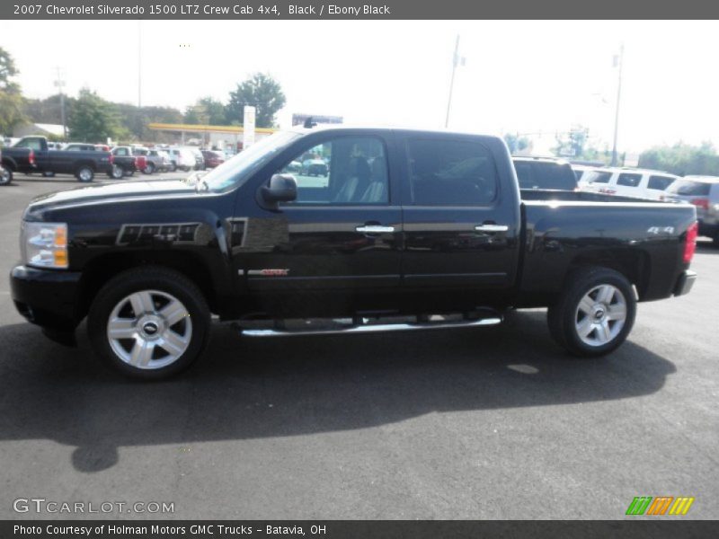 Black / Ebony Black 2007 Chevrolet Silverado 1500 LTZ Crew Cab 4x4
