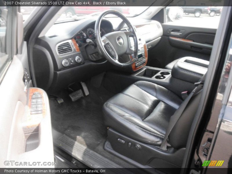 Black / Ebony Black 2007 Chevrolet Silverado 1500 LTZ Crew Cab 4x4