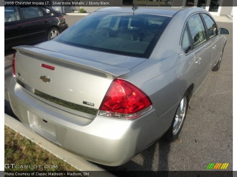 Silverstone Metallic / Ebony Black 2008 Chevrolet Impala LT
