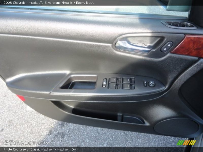 Silverstone Metallic / Ebony Black 2008 Chevrolet Impala LT