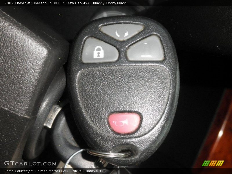 Black / Ebony Black 2007 Chevrolet Silverado 1500 LTZ Crew Cab 4x4