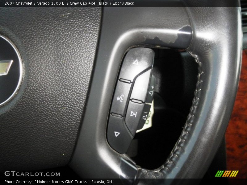 Black / Ebony Black 2007 Chevrolet Silverado 1500 LTZ Crew Cab 4x4