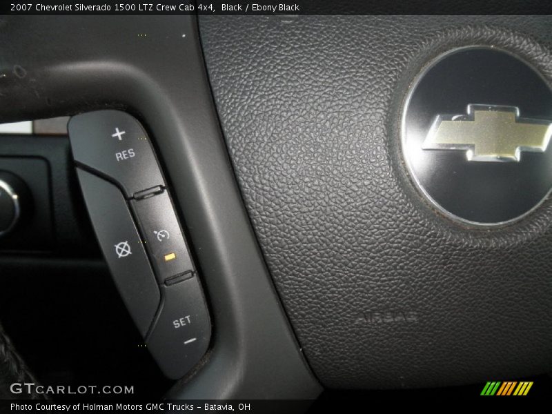 Black / Ebony Black 2007 Chevrolet Silverado 1500 LTZ Crew Cab 4x4