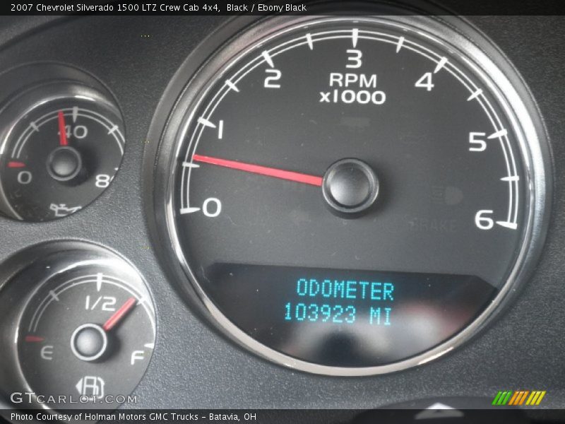 Black / Ebony Black 2007 Chevrolet Silverado 1500 LTZ Crew Cab 4x4