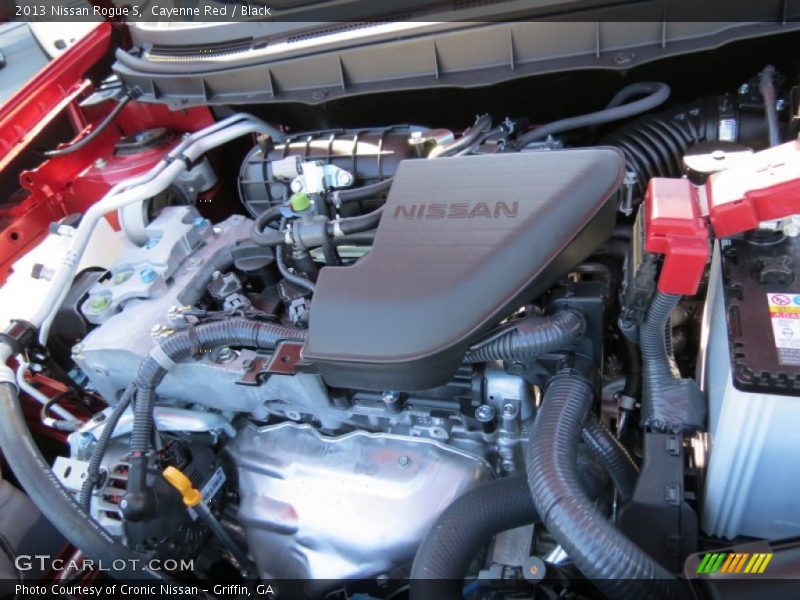 Cayenne Red / Black 2013 Nissan Rogue S