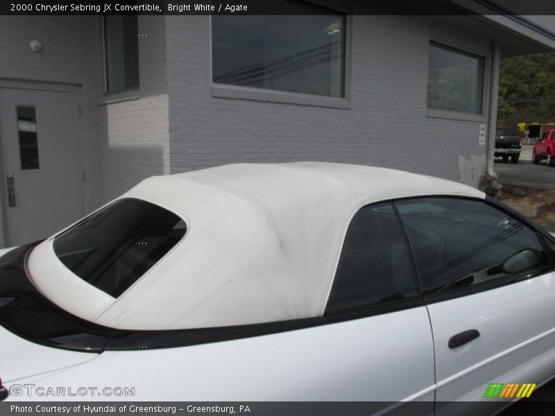 Bright White / Agate 2000 Chrysler Sebring JX Convertible