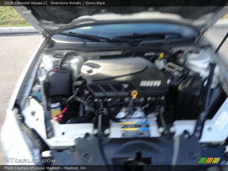 Silverstone Metallic / Ebony Black 2008 Chevrolet Impala LT