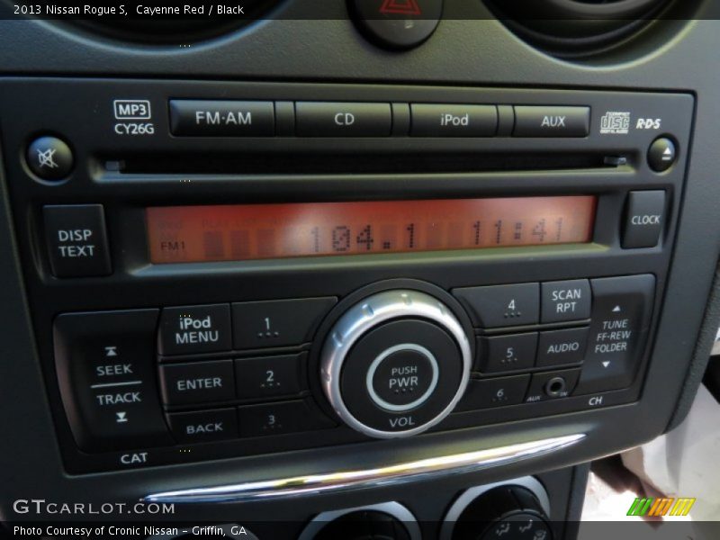 Cayenne Red / Black 2013 Nissan Rogue S