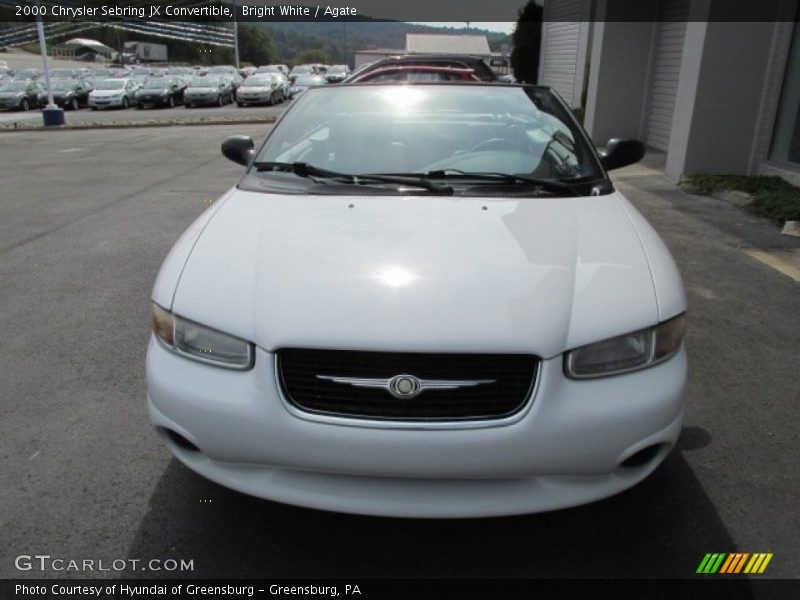 Bright White / Agate 2000 Chrysler Sebring JX Convertible