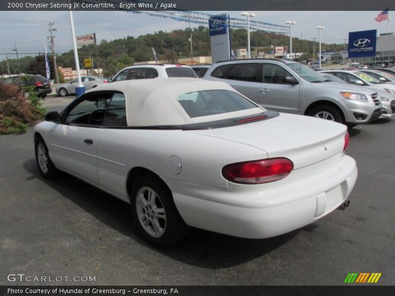 Bright White / Agate 2000 Chrysler Sebring JX Convertible