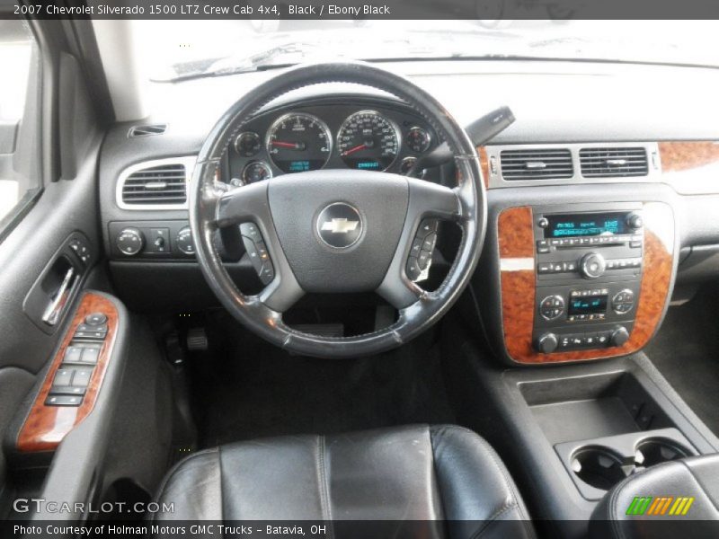 Black / Ebony Black 2007 Chevrolet Silverado 1500 LTZ Crew Cab 4x4