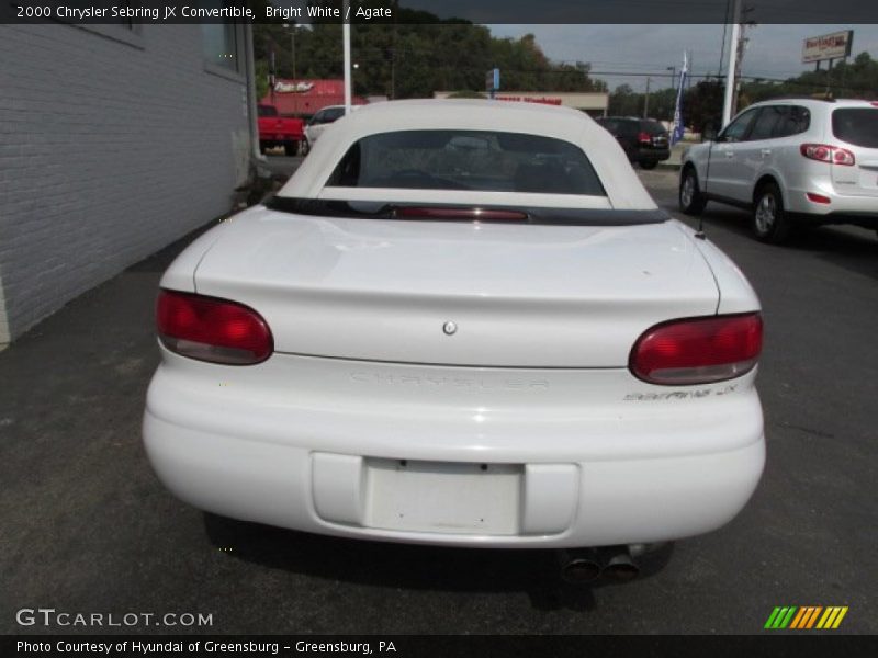 Bright White / Agate 2000 Chrysler Sebring JX Convertible