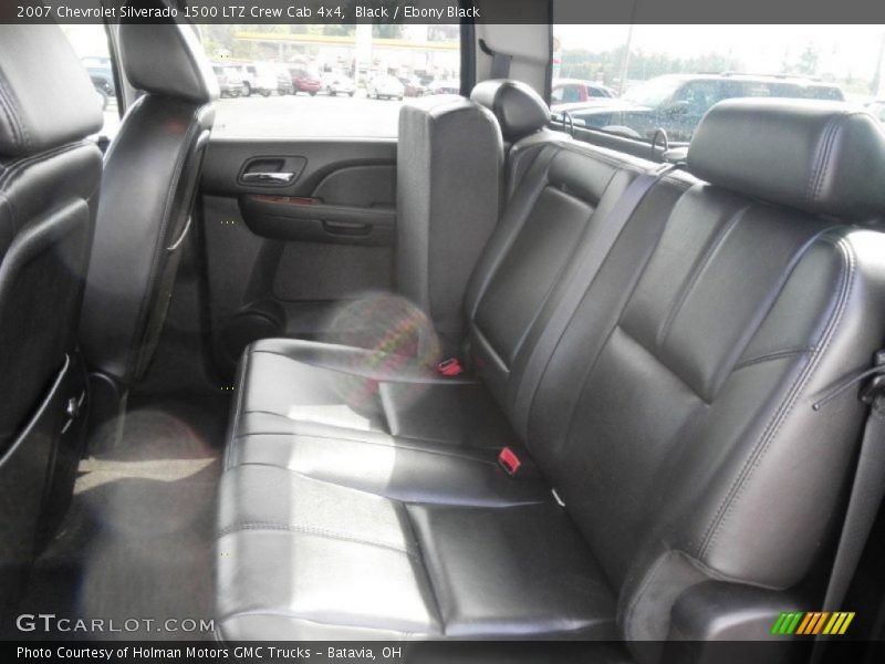 Black / Ebony Black 2007 Chevrolet Silverado 1500 LTZ Crew Cab 4x4