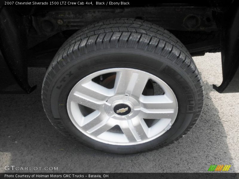 Black / Ebony Black 2007 Chevrolet Silverado 1500 LTZ Crew Cab 4x4