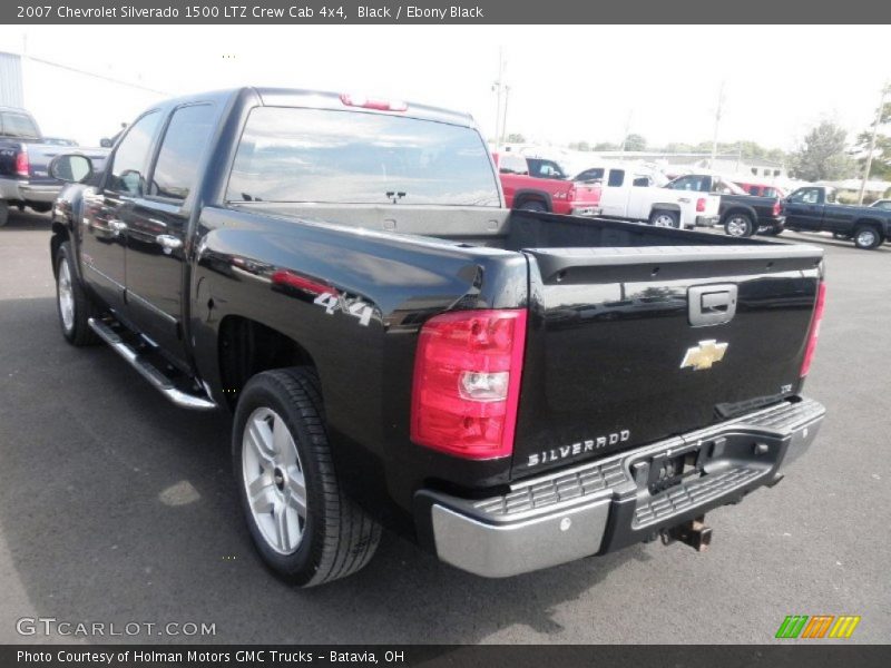 Black / Ebony Black 2007 Chevrolet Silverado 1500 LTZ Crew Cab 4x4