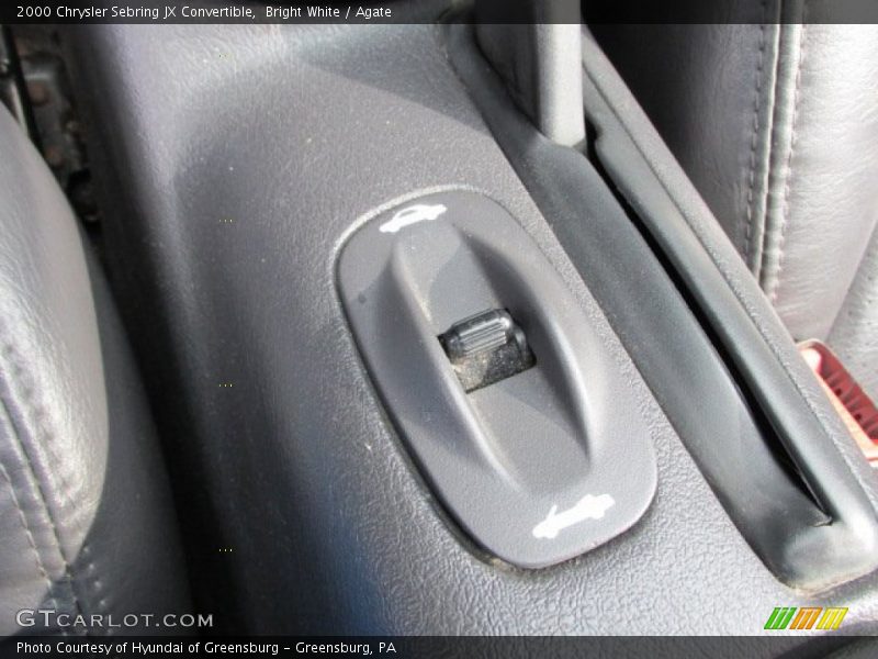 Bright White / Agate 2000 Chrysler Sebring JX Convertible