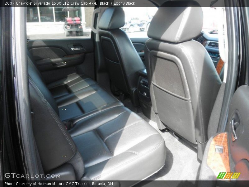Black / Ebony Black 2007 Chevrolet Silverado 1500 LTZ Crew Cab 4x4