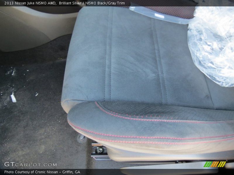 Brilliant Silver / NISMO Black/Gray Trim 2013 Nissan Juke NISMO AWD