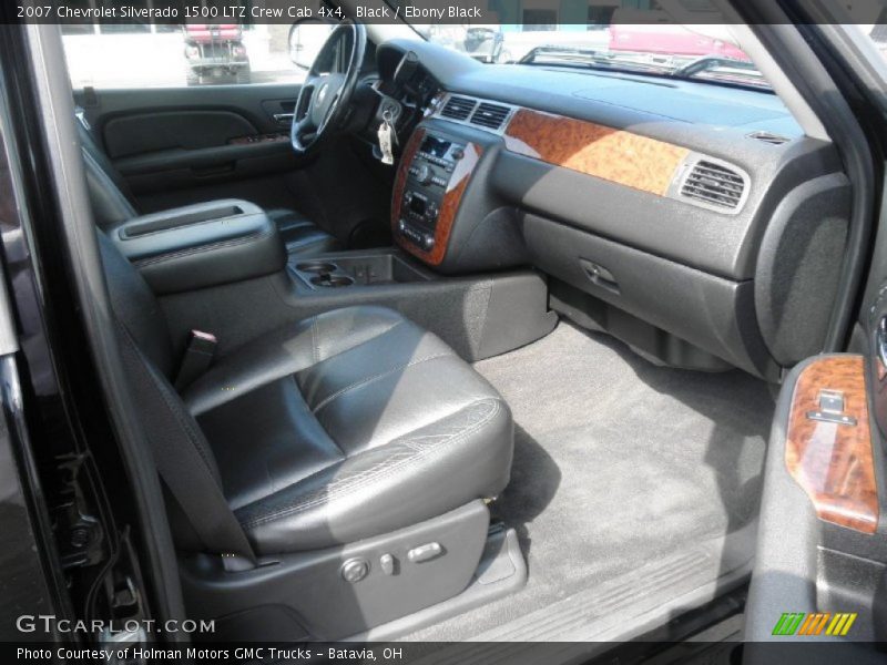 Black / Ebony Black 2007 Chevrolet Silverado 1500 LTZ Crew Cab 4x4