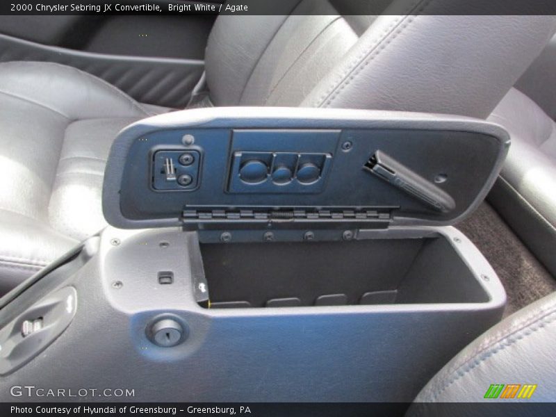Bright White / Agate 2000 Chrysler Sebring JX Convertible