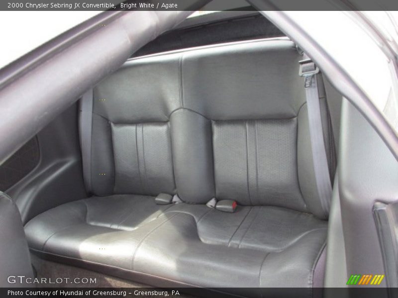 Bright White / Agate 2000 Chrysler Sebring JX Convertible
