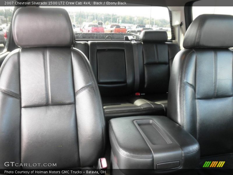 Black / Ebony Black 2007 Chevrolet Silverado 1500 LTZ Crew Cab 4x4