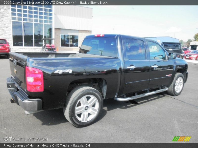 Black / Ebony Black 2007 Chevrolet Silverado 1500 LTZ Crew Cab 4x4