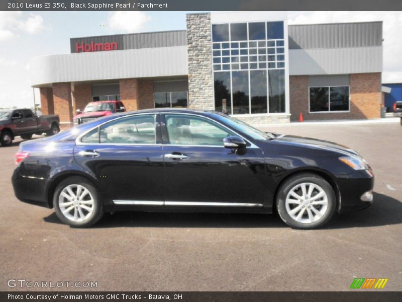 Black Sapphire Pearl / Parchment 2010 Lexus ES 350