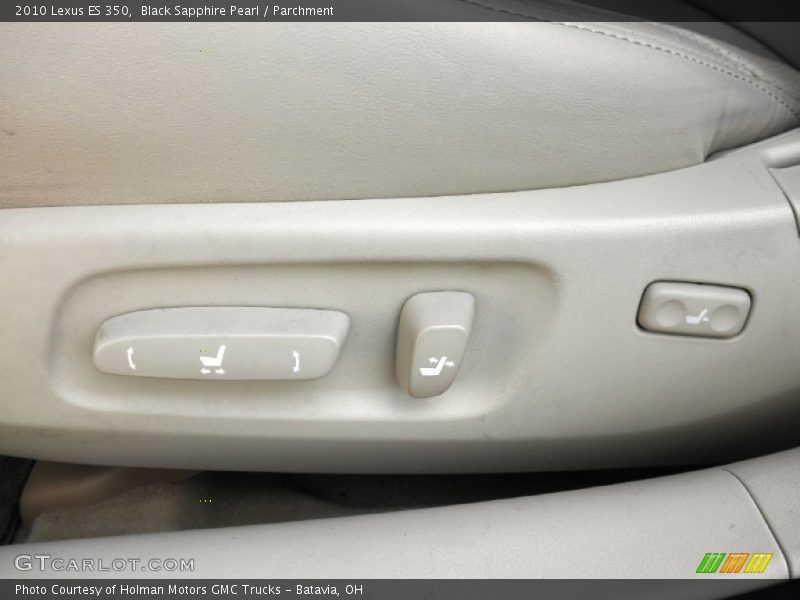 Black Sapphire Pearl / Parchment 2010 Lexus ES 350