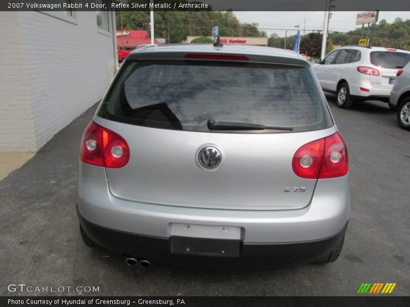 Reflex Silver Metallic / Anthracite 2007 Volkswagen Rabbit 4 Door