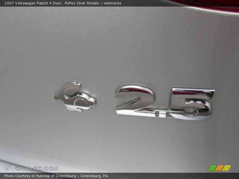 Reflex Silver Metallic / Anthracite 2007 Volkswagen Rabbit 4 Door
