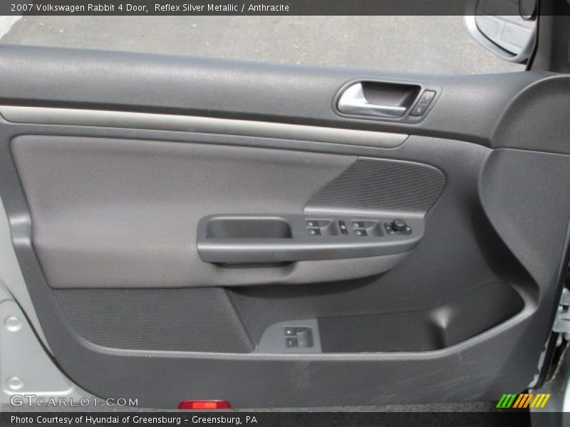 Reflex Silver Metallic / Anthracite 2007 Volkswagen Rabbit 4 Door