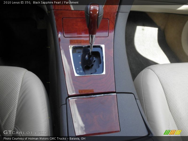 Black Sapphire Pearl / Parchment 2010 Lexus ES 350