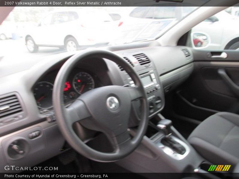 Reflex Silver Metallic / Anthracite 2007 Volkswagen Rabbit 4 Door