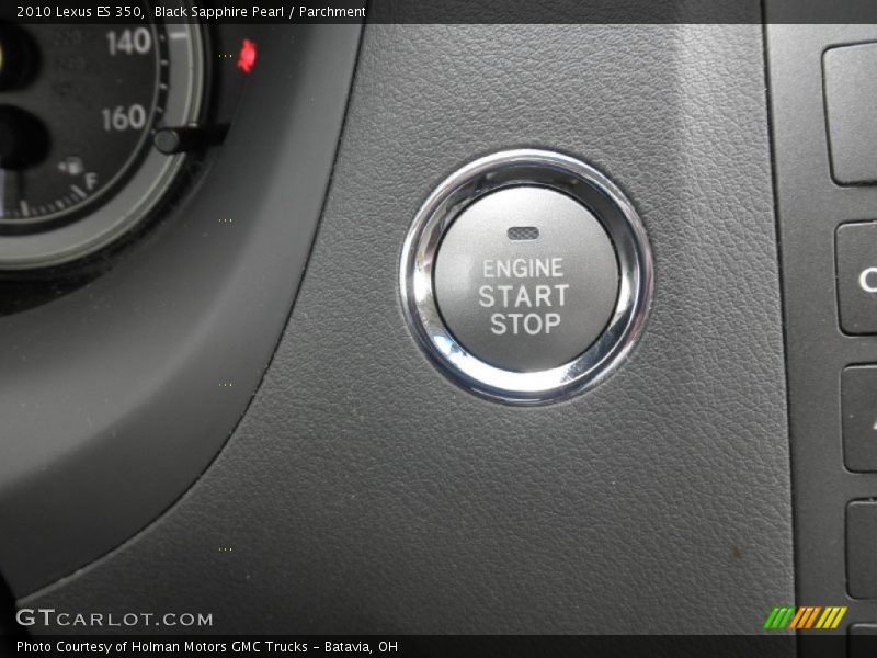 Black Sapphire Pearl / Parchment 2010 Lexus ES 350