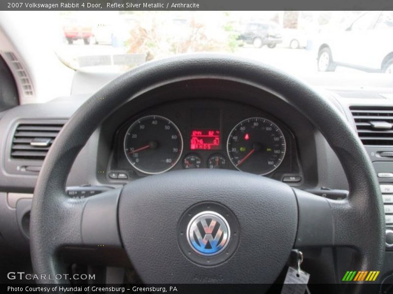 Reflex Silver Metallic / Anthracite 2007 Volkswagen Rabbit 4 Door