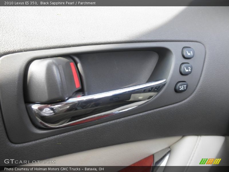 Black Sapphire Pearl / Parchment 2010 Lexus ES 350