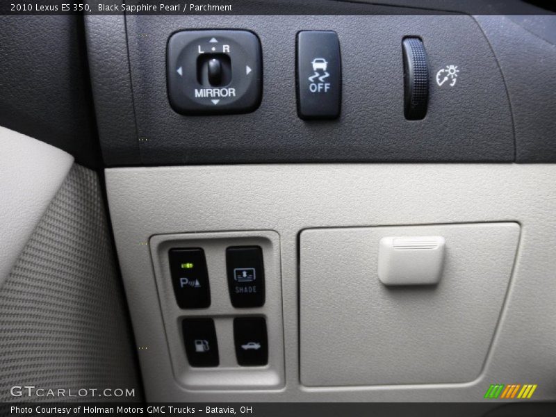 Black Sapphire Pearl / Parchment 2010 Lexus ES 350