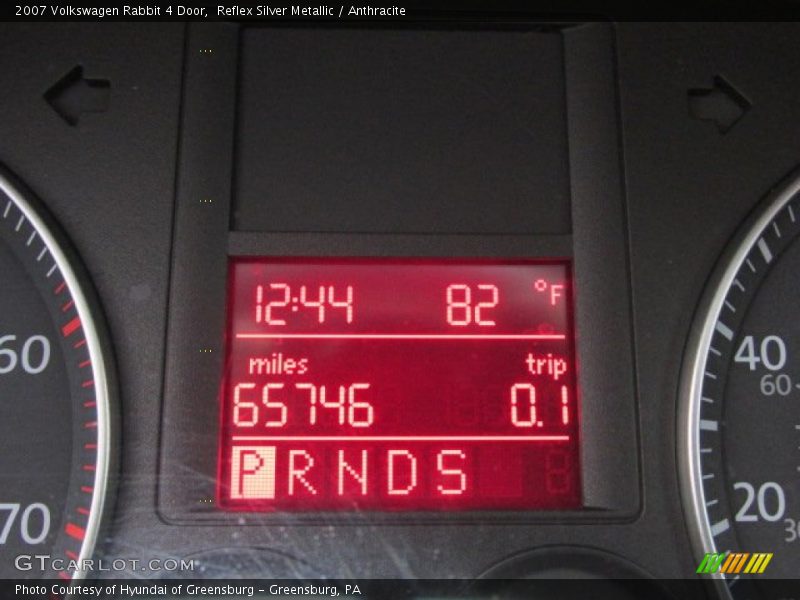 Reflex Silver Metallic / Anthracite 2007 Volkswagen Rabbit 4 Door