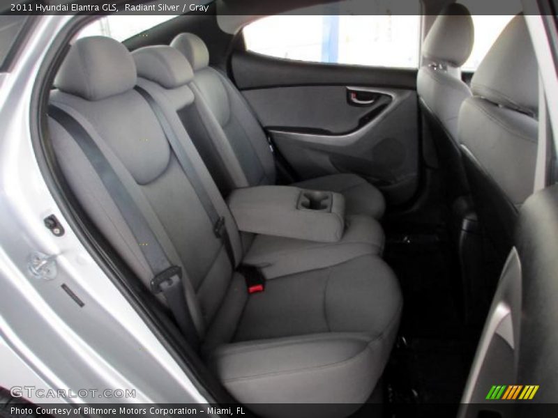 Radiant Silver / Gray 2011 Hyundai Elantra GLS