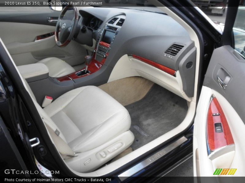 Black Sapphire Pearl / Parchment 2010 Lexus ES 350
