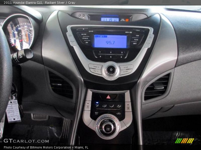 Radiant Silver / Gray 2011 Hyundai Elantra GLS
