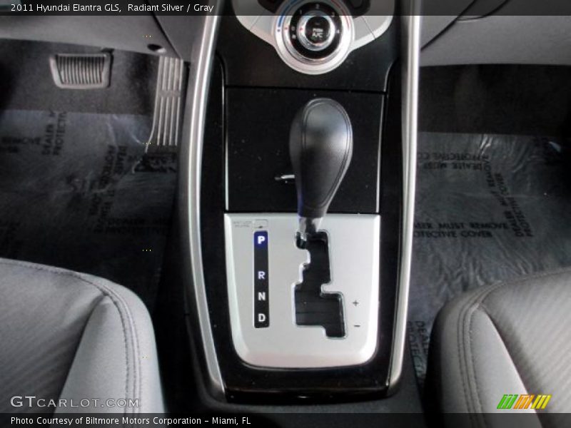 Radiant Silver / Gray 2011 Hyundai Elantra GLS