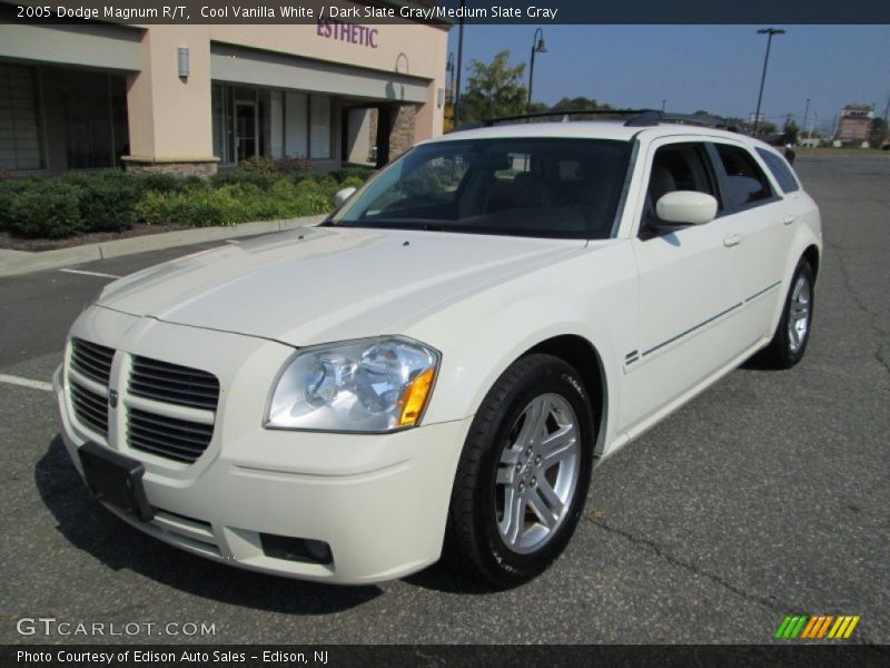 Cool Vanilla White / Dark Slate Gray/Medium Slate Gray 2005 Dodge Magnum R/T