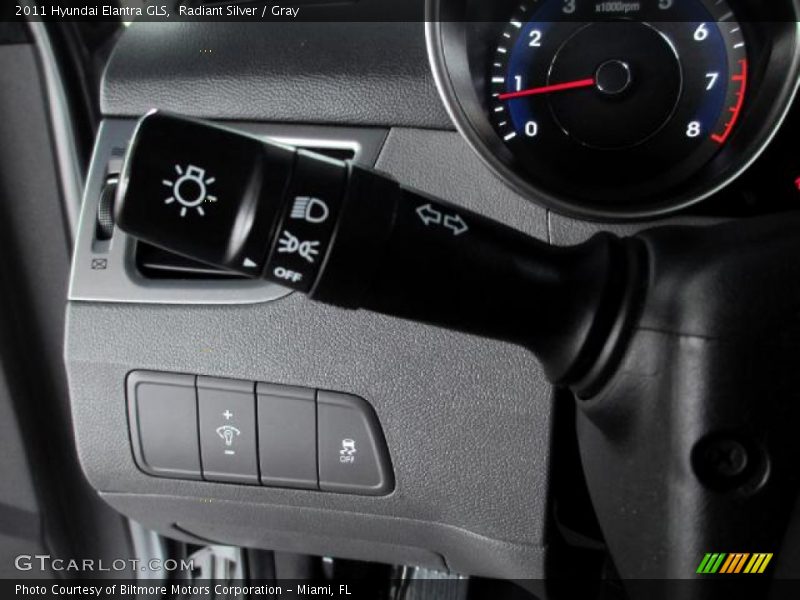 Radiant Silver / Gray 2011 Hyundai Elantra GLS